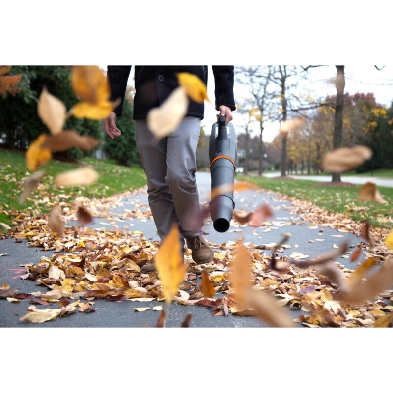 WEN 40V Max Lithium-Ion 480 CFM Brushless Leaf Blower with 2Ah Battery & Charger - Image 4