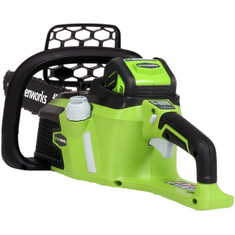Greenworks 40V 16" Cordless Brushless Chainsaw with 4.0 Ah Battery and Charger 20312 - Image 5