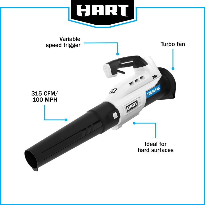 HART 20 Volt 13" Cordless Trimmer & Blower Combo Kit - Image 5