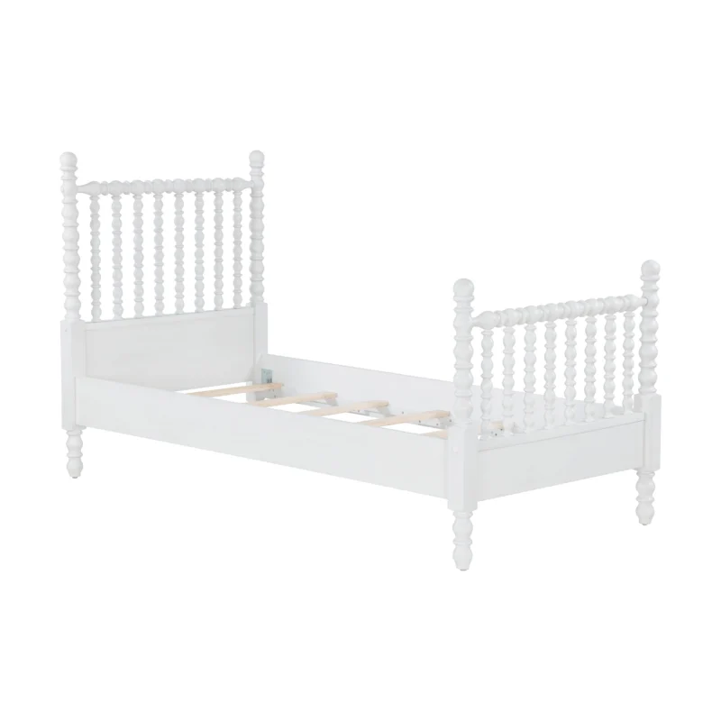 Pioneer Woman Harper Twin Spindle Bed, White - Image 7