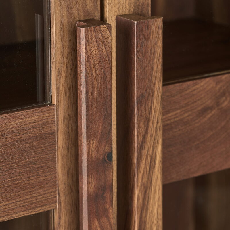 Better Homes & Gardens Ezra TV Stand for TV's up to 70", Warm Walnut finish - Image 6