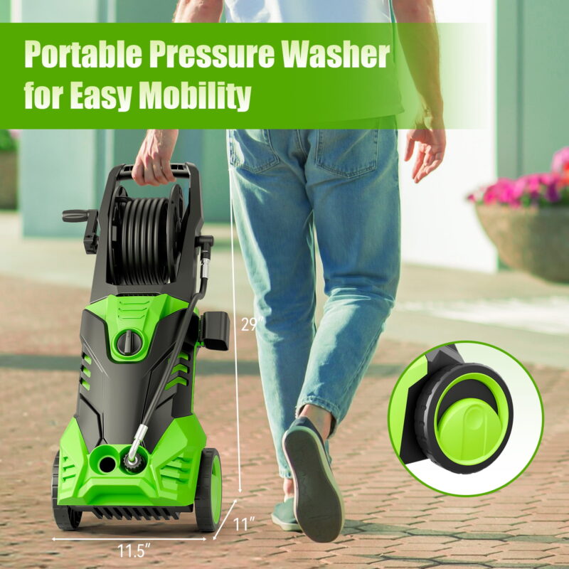 Fenbeli 3000 PSI Electric Pressure Washer, 2.0 GPM Power Washer for Cars, Homes, Driveways, and Decks - Image 6