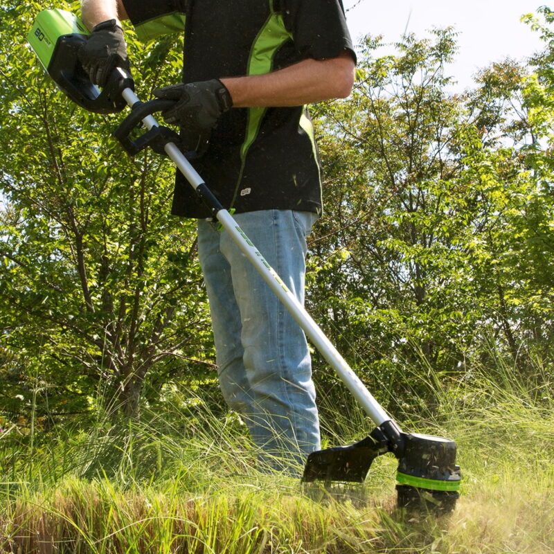Greenworks 80V 16" Cordless String Trimmer with 2.0 Ah Battery & Charger 2100102VT - Image 5
