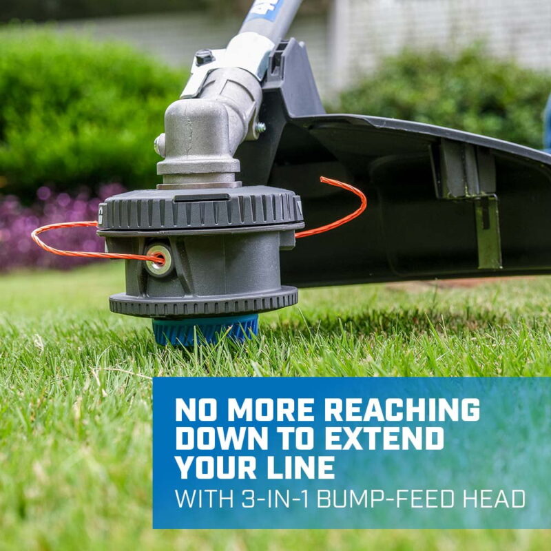 HART 40V Brushless 15-inch String Trimmer & 600 CFM Blower Kit - Image 4