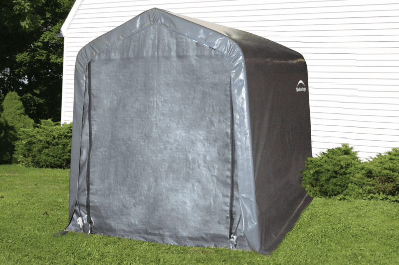 ShelterLogic Shed-In-A-Box Canopy Storage Shed - 6W x 10D x 6.5H ft. - Image 4