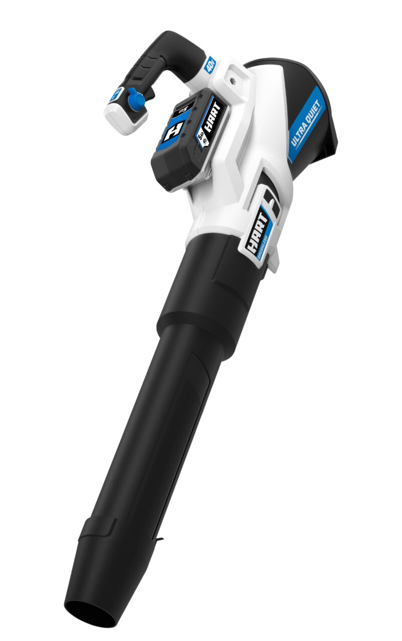 HART 40-Volt Cordless SUPERCHARGE Brushless 650 CFM Blower (1) 5.0 Ah Lithium Ion Battery - Image 2