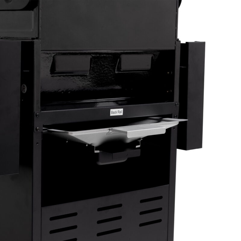 Permasteel 2-Burner Compact Propane Gas Grill with Foldable Sides, Black with Copper Accent - Image 6