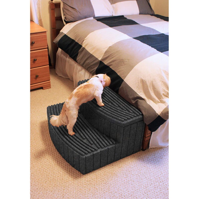 Good Ideas Stora Steps Lightweight Outdoor & Indoor Storage Step, Dark Granite - Image 2