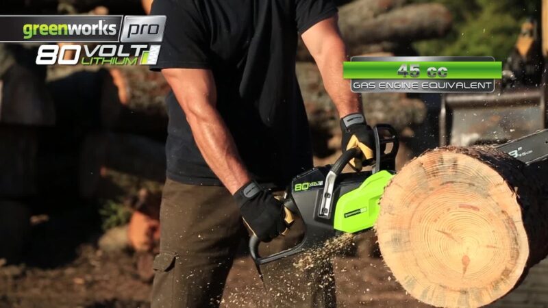 Greenworks 80V 16" Brushless Attachment Capable String Trimmer with 2.0 Ah Battery & Charger 2101102 - Image 2