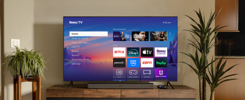 Roku Smart TV 2025 – 50-Inch Select Series, 4K HDR TV – Roku TV with Enhanced Voice Remote - Image 2