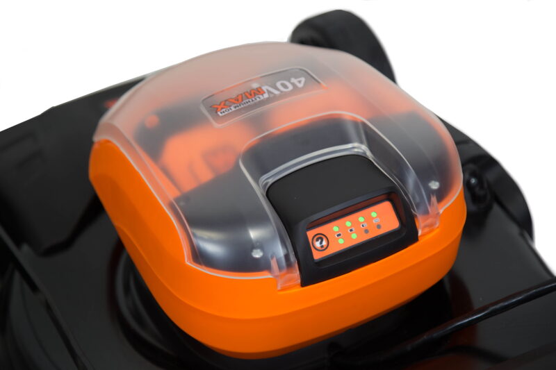 WEN 40V Max Lithium Ion 21-Inch Cordless 3-in-1 Lawn Mower with Two Batteries, 16-Gallon Bag and Charger - Image 5