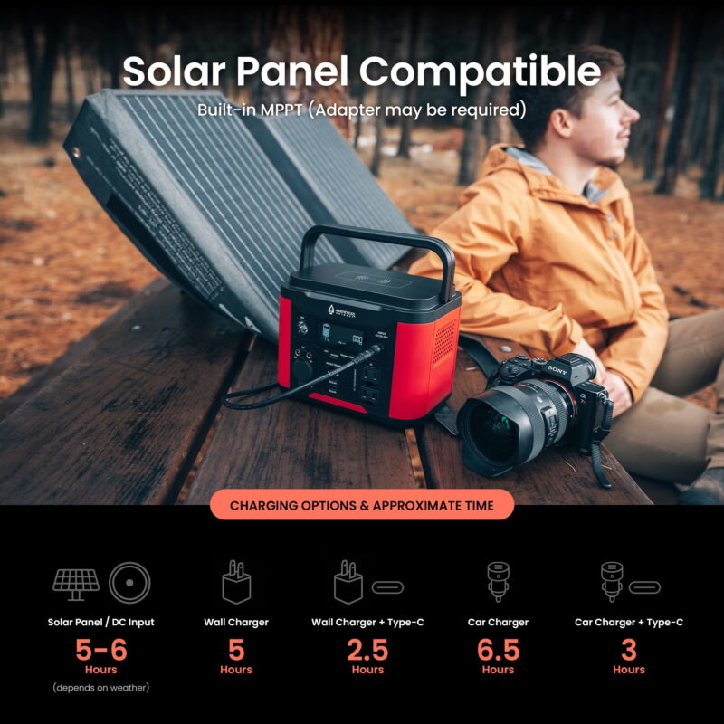 Arrowhead Outdoor 300W Continuous / 600W Peak Portable Power Station - Image 6