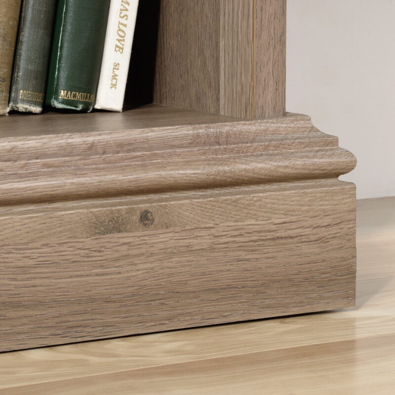 Sauder Barrister Lane Tall Bookcase, Salt Oak Finish - Image 4