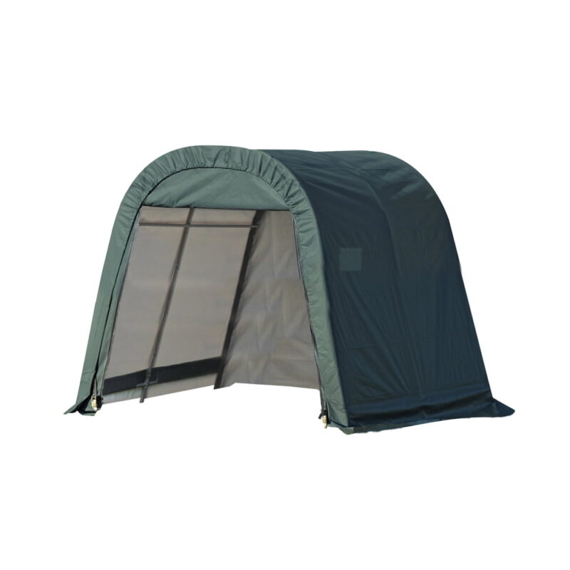 ShelterLogic 76803 8x8x8 Round Style Shelter- Grey Cover - Image 2