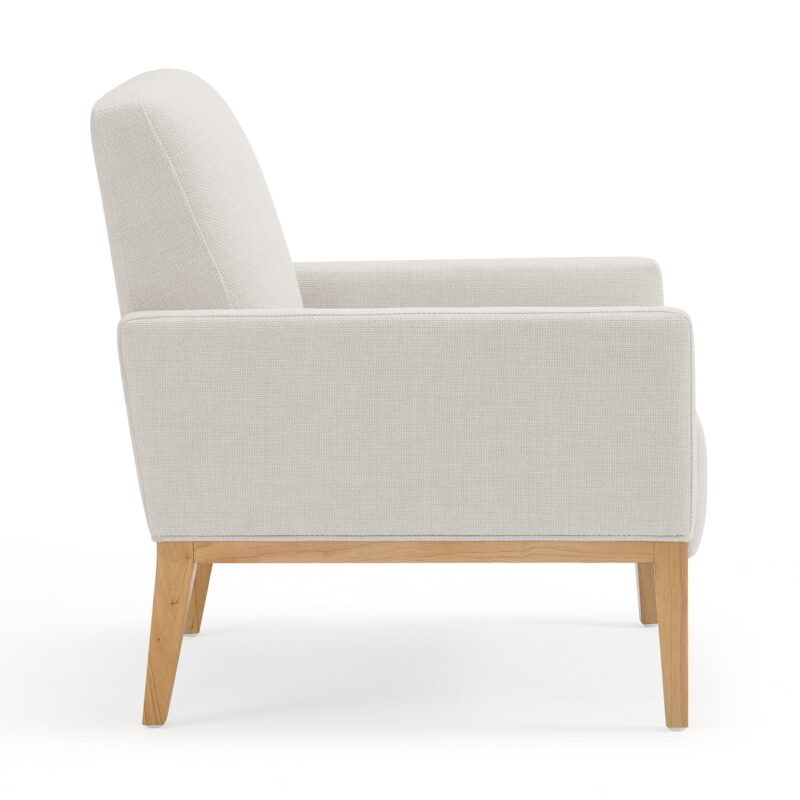 Better Homes & Gardens Reading Accent Chair, Cream - Image 2