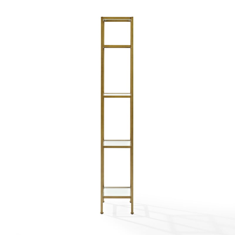 Crosley Furniture Aimee Narrow Etagere Bookcase - Image 7