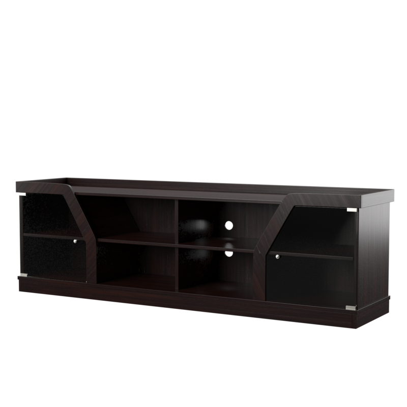 Furniture of America Faullin TV Stand for TVs up to 78", Espresso - Image 4