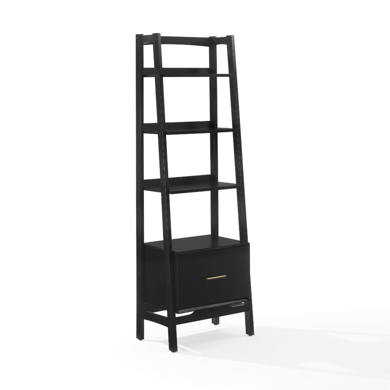 Crosley Furniture Landon Small Etagere Bookcase - Image 4