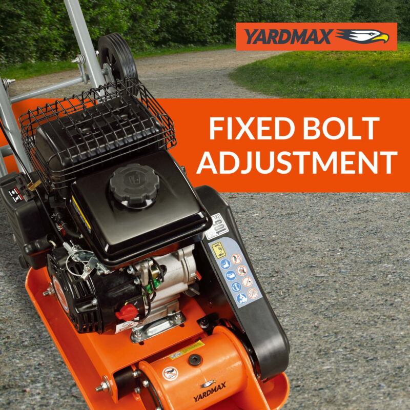 YARDMAX 2.5HP, 1850 lb, 79cc, Compaction Plate Compactor, 5900 VPM - Image 6