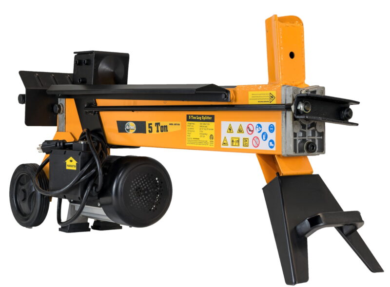 All Power America LS5T-52A, 5-Ton 1500 Watt Electric Log Splitter, Portable Wood Cutter