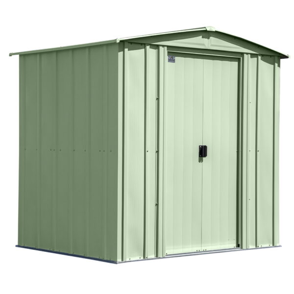 Arrow Classic Steel Storage Shed, 6x5, Sage Green