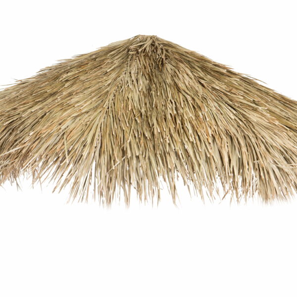 Backyard X-Scapes Mexican Palm Thatch Umbrella Cover, Natural, 9'