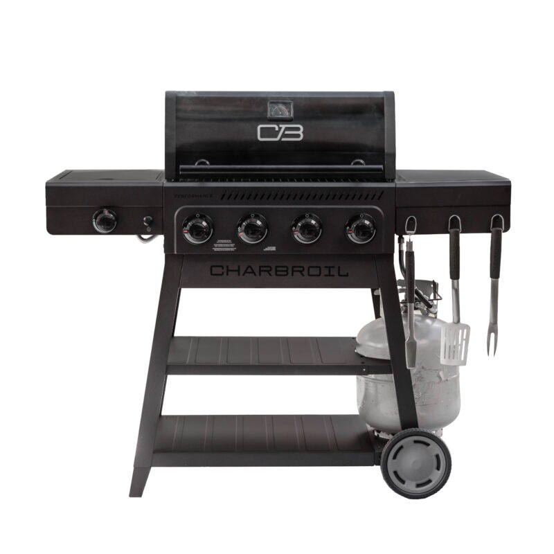 Charbroil Performance Series FlavorMax 4-Burner Gas Grill with Side Burner