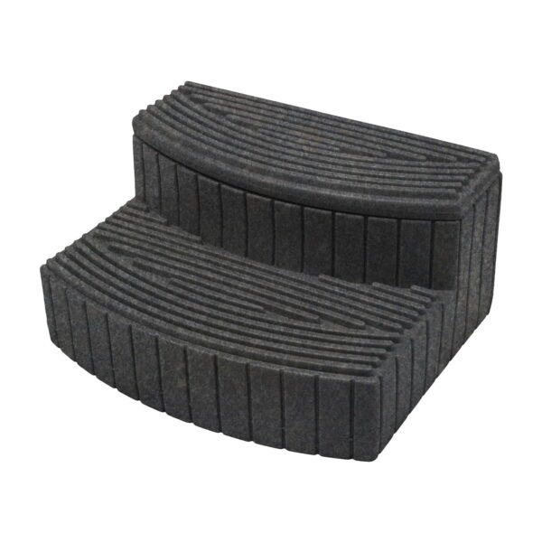 Good Ideas Stora Steps Lightweight Outdoor & Indoor Storage Step, Dark Granite