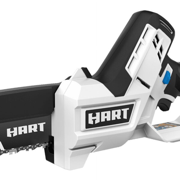 HART 20 Volt 6-inch Battery-Powered Pruning Chainsaw Kit, (1) 2.0Ah Lithium-Ion Battery