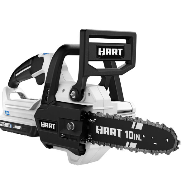 HART 40V 10" Battery-Powered Chainsaw Kit, (1) 2.5 Ah Lithium-Ion Battery