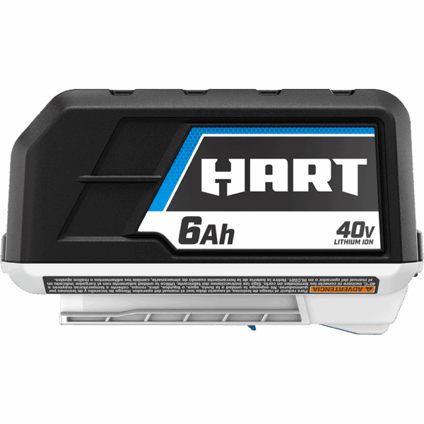 HART 40-Volt 6.0Ah Lithium-Ion Battery (Charger Not Included)