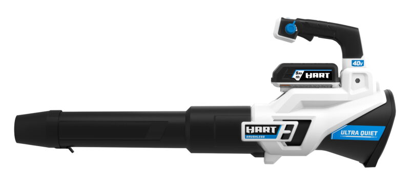 HART 40-Volt Cordless SUPERCHARGE Brushless 650 CFM Blower (1) 5.0 Ah Lithium Ion Battery