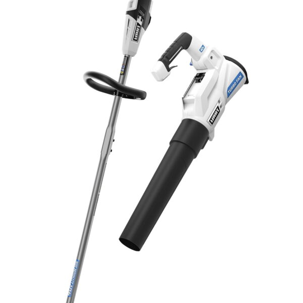 HART 40V 12" String Trimmer and Blower Combo Kit, Generation Two, (1) 4.0Ah Lithium-Ion Battery