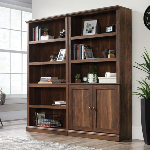 Sauder Select Bookcase, Grand Walnut Finish