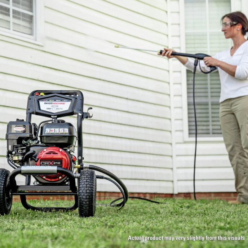 3400 Psi at 2.5 GPM with OEM Technologies™ Axial Cam Pump Cold Water Gas Pressure Washer - Image 2