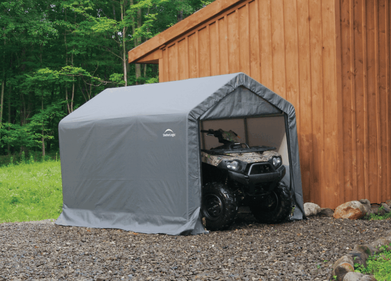 ShelterLogic Shed-In-A-Box Canopy Storage Shed - 6W x 10D x 6.5H ft. - Image 3