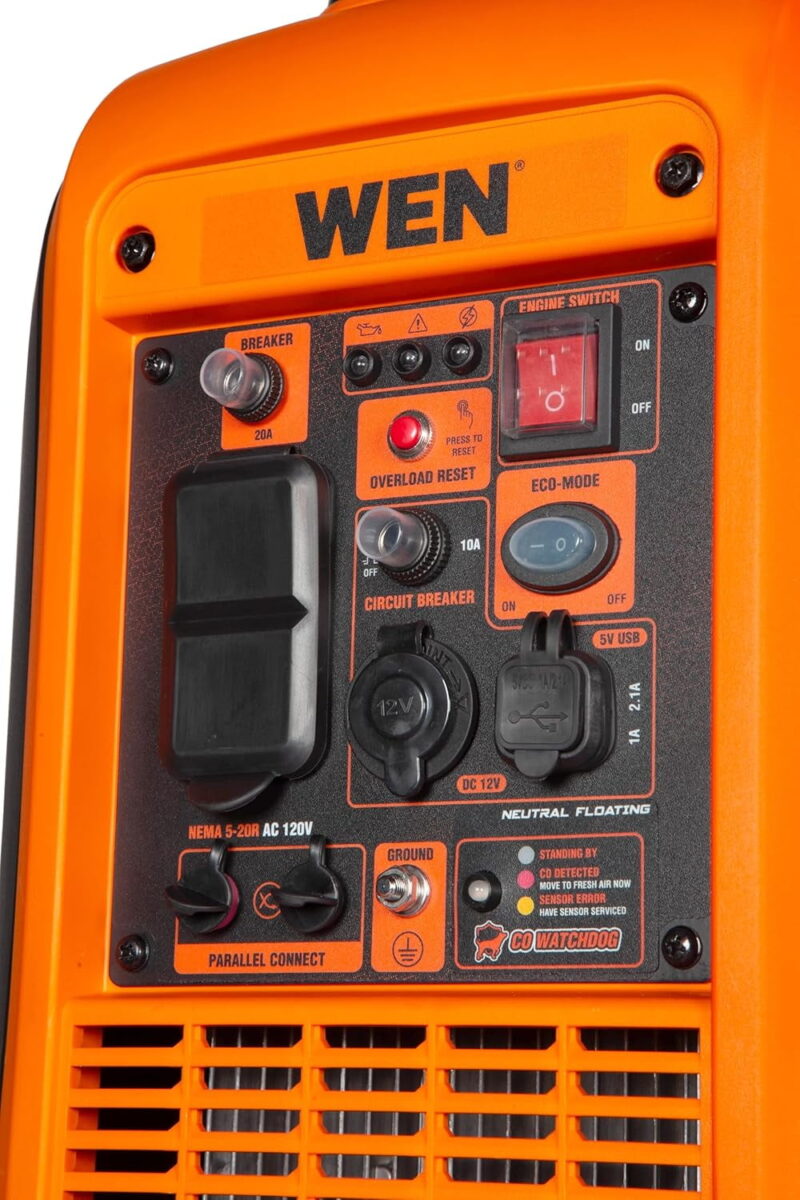 2800-Watt Inverter Generator, Quiet, Portable, and Lightweight with Fuel Shut Off and CO Watchdog (56280iX) - Image 3