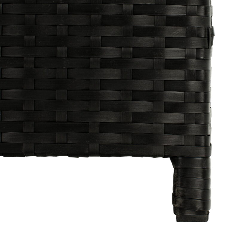 SAFAVIEH Oliveira Outdoor Patio Cushion Box, Black/White - Image 6