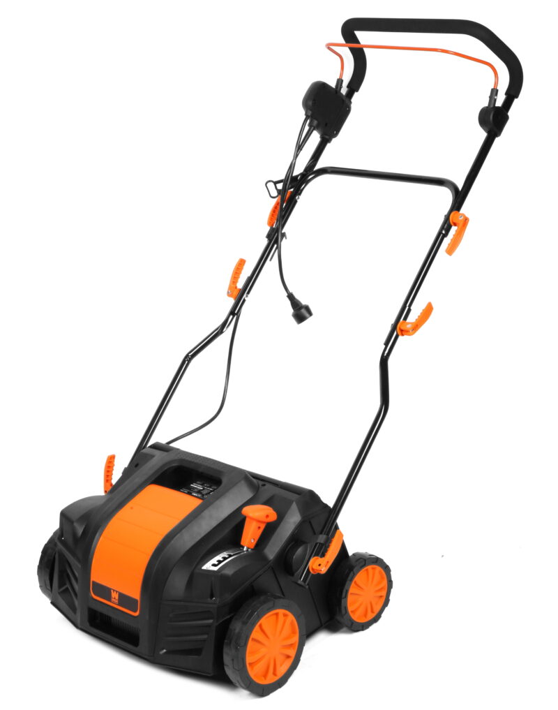WEN 2 in 1 16” 15 amp Corded Electric Self Propelled Walk-Behind Dethatcher and Scarifier - Image 7