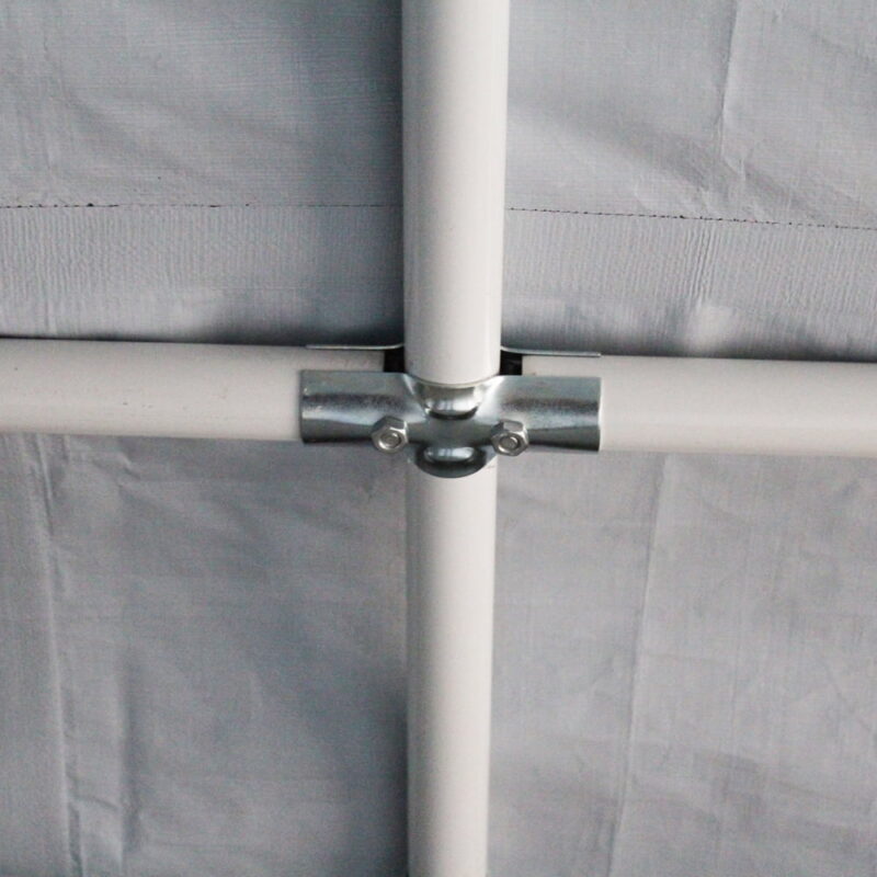 King Canopy 7 ft x 12 ft x 6.5 ft Silver Carport - Image 6