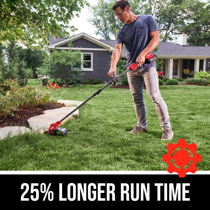 SKIL 20V Battery Powered Brushless 13" String Trimmer & Brushless Leaf Blower Combo Kit - Image 2