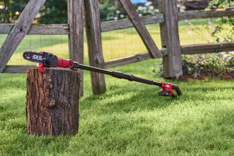 SKIL PS4563B-10  PWR CORE Brushless 40V  8-inch Pole Saw, 10 Foot Extension, 2.0Ah Battery and Charger - Image 2