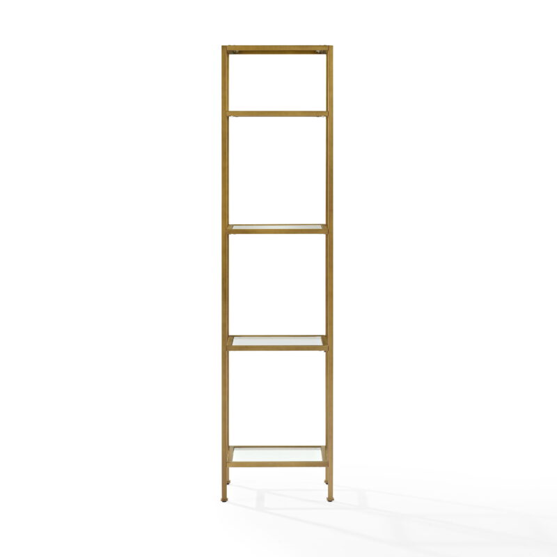 Crosley Furniture Aimee Narrow Etagere Bookcase - Image 2