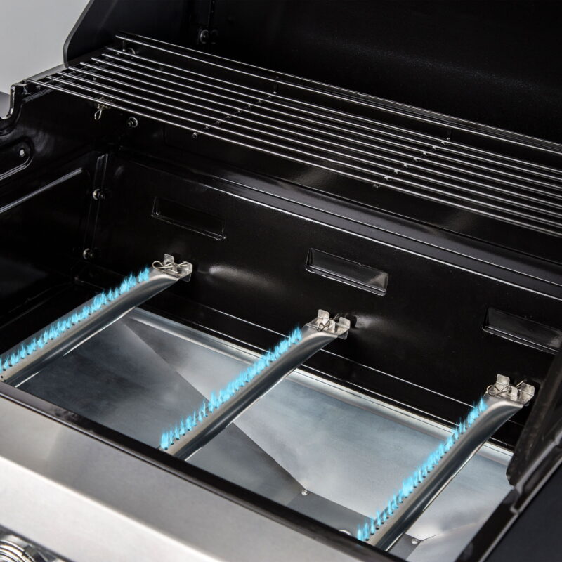 Dyna Glo 3 Burner Red Propane Gas Grill - Image 6