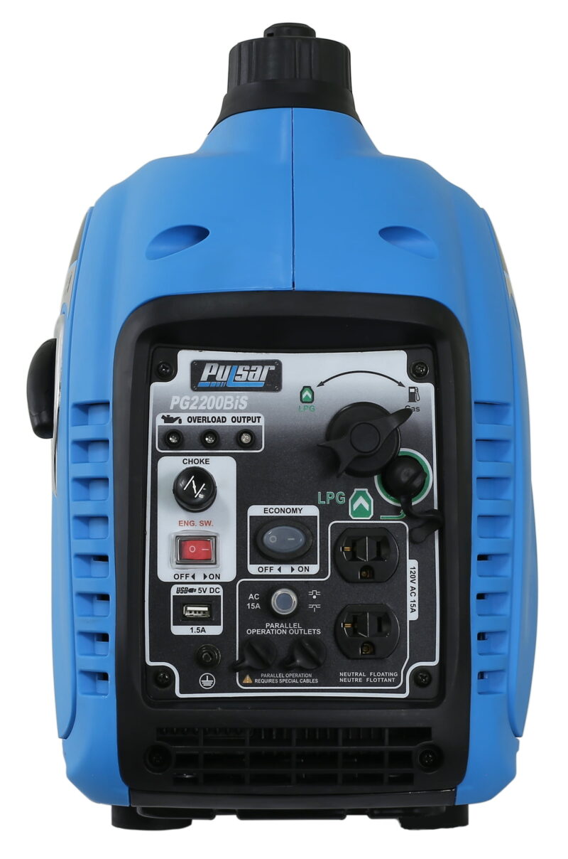 Pulsar 2,200 Watt Dual-Fuel Portable Inverter Generator - CARB Compliant - Image 3