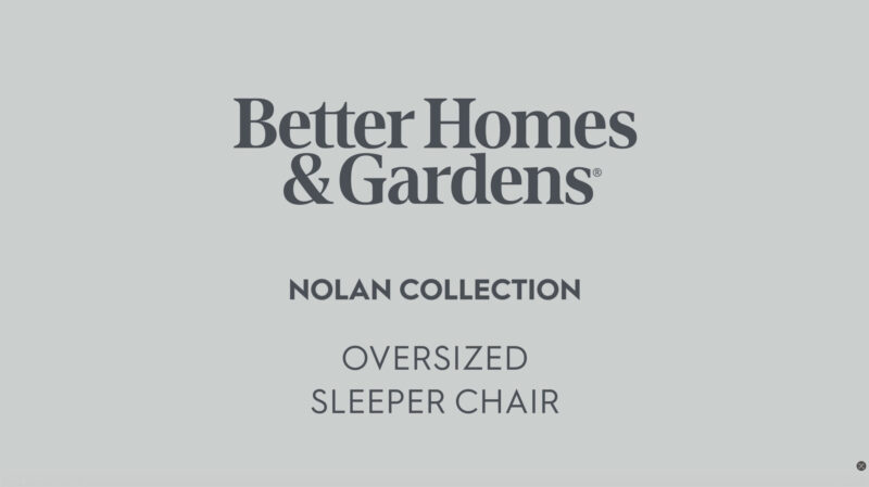 Better Homes & Gardens Nolan Pull Out Sleeper Accent Chair, Wheat - Image 2