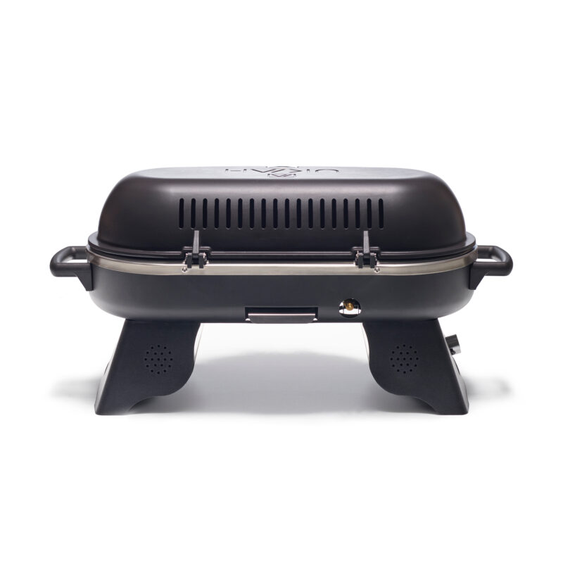 Ukiah Co Drifter Portable Wireless Outdoor Propane Grill w/ Sound System, Black - Image 5