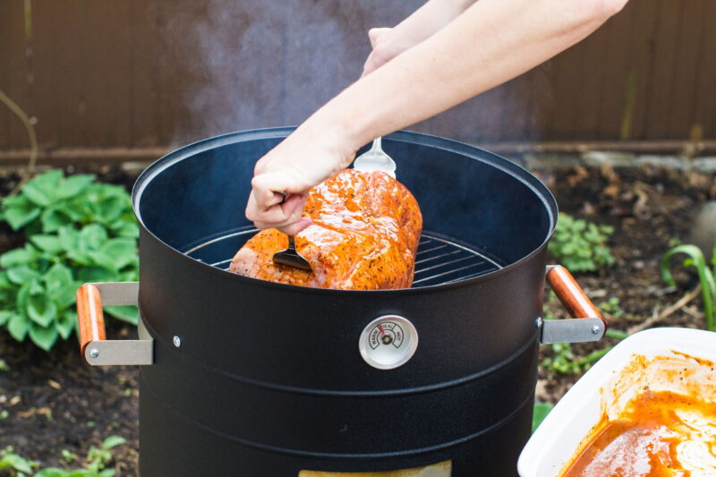 Americana 2-in-1 Electric Combination Water Smoker - Image 6