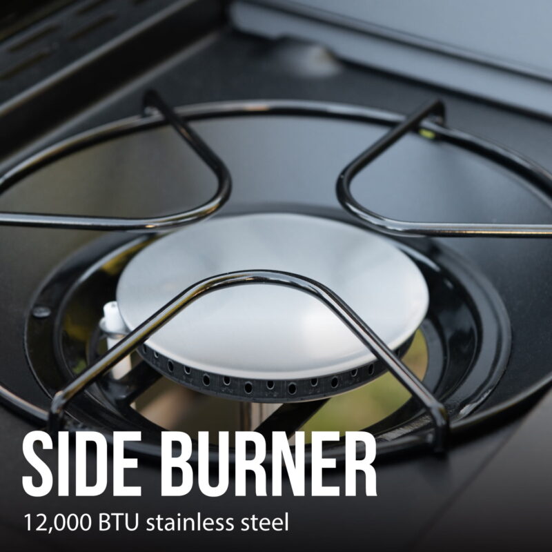 Expert Grill 5 Burner Propane Gas Grill with Side Burner - Image 4