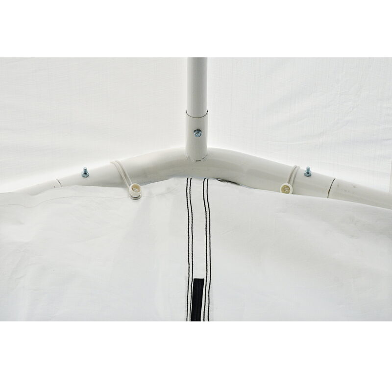 ShelterLogic 30 ft. White Canopy Enclosure Kit - Image 4